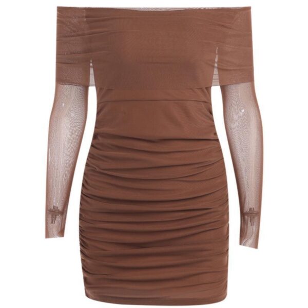 Fashion Long Sleeve Pleated