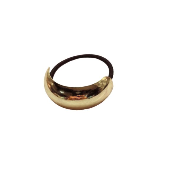 Minimalist Alloy Ring Semi-curved Hair