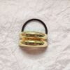Minimalist Alloy Ring Semi-curved Hair
