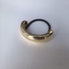 Minimalist Alloy Ring Semi-curved Hair