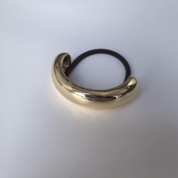 Minimalist Alloy Ring Semi-curved Hair