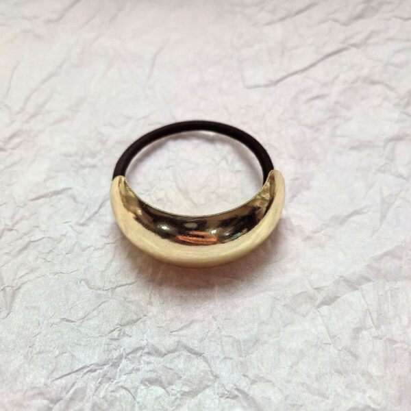 Minimalist Alloy Ring Semi-curved Hair