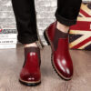 Brock Leather Boots Men Shoes Men Martin Boots