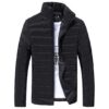 Men's thickening of down jacket