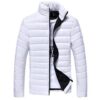 Men's thickening of down jacket