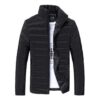 Men's thickening of down jacket